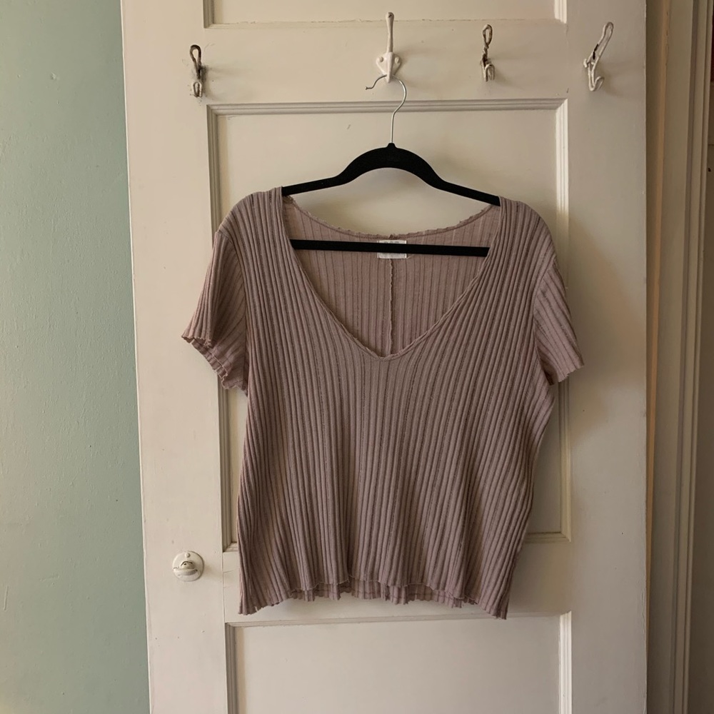 Tan deep v Project Social T